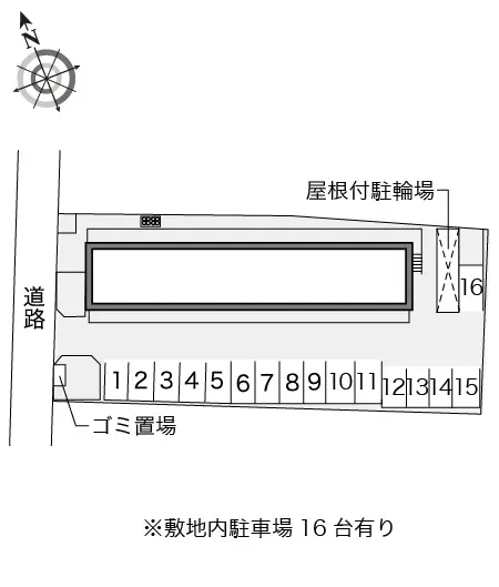 ★手数料０円★泉佐野市下瓦屋３丁目　月極駐車場（LP）